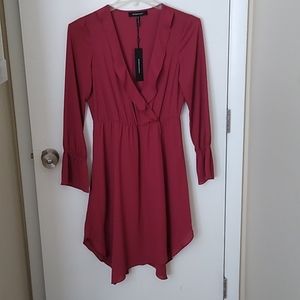 BCBGMAXAZRIA Burnt Sienna Color Dress